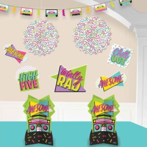 80's Party Room Decorating Kit