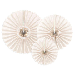 Beige Paper Fans