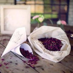 Bulk Dried Rose Petal Flower Confetti Bag 26cups