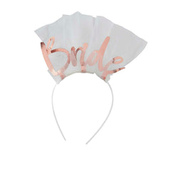 Bride To Be Hen Party Veil Headband
