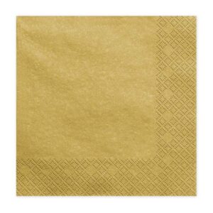 Gold Napkins 20pk