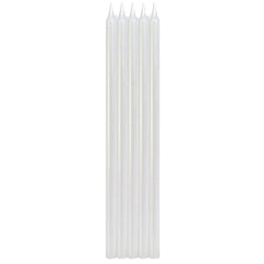 Iridescent Tall Candles 10pk