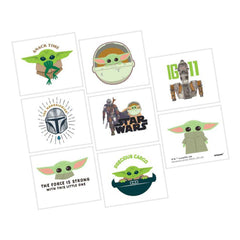 The Mandalorian Star Wars Tattoos 8pk