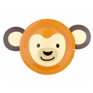 Monkey Plates 8pk