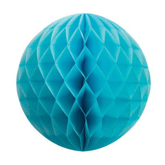 Pastel Blue Honeycomb Balls 25cm
