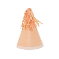 Pastel Peach Party Hats 10pk