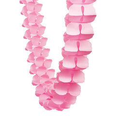 Pastel Pink Honeycomb Garland
