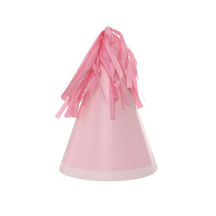 Pastel Pink Party Hats 10pk