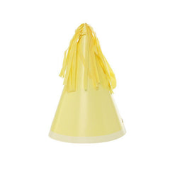 Pastel Yellow Party Hats 10pk