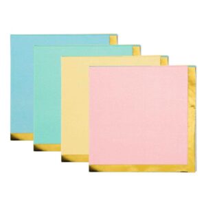 Pastel Beverage Napkins 16pk