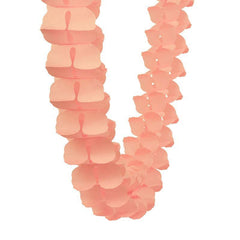Pastel Peach Honeycomb Garland