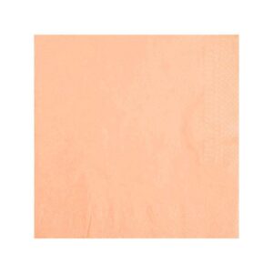 Pastel Peach Napkins 40pk