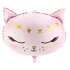 Pink Cat Foil Balloon