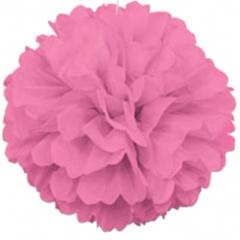 Pale Pink Pom Pom Puff Ball