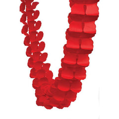 Red Honeycomb Garland