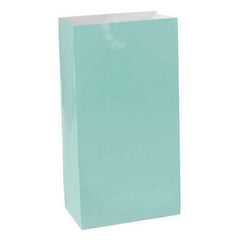 Robin's Egg Blue Treat Bags 12pk