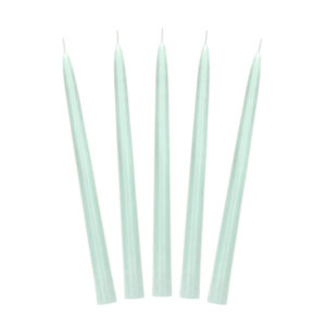 Sage Taper Dinner Candles 10pk