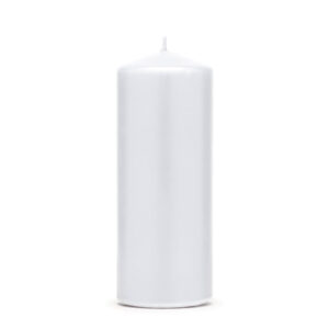 White Pillar Candles