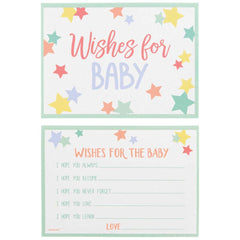 Baby Shower Wishes for Baby Cards 24pk
