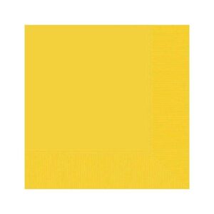 Yellow Napkins 20pk