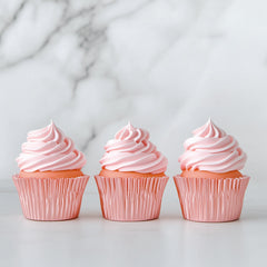 Pastel Pink Foil Baking Cups 50pk